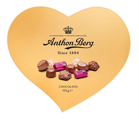 Choklad Anthon Berg Hjärta 155g