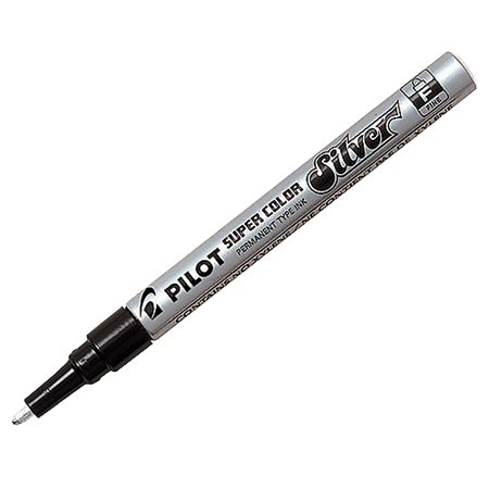 Textpenna Pilot Super Color 1 mm silver