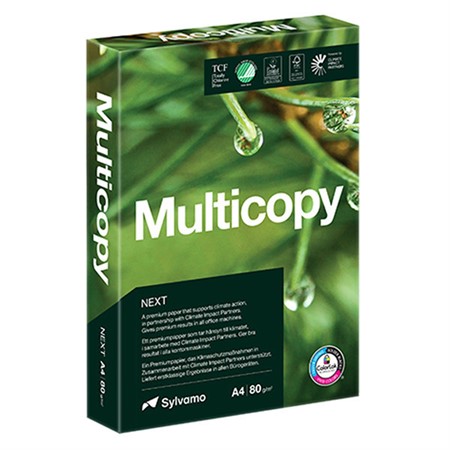 Kopieringspapper Multicopy Next A4 ohålat 500/fp