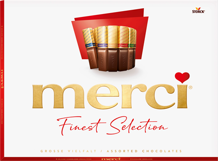 Chokladpraliner Merci Finest Selection, 675 g