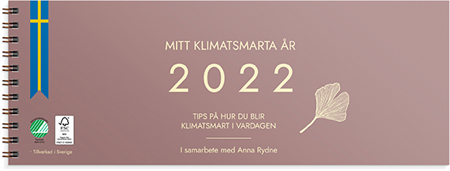 Alm. Stor Plankalender 2022 Mitt klimatsmarta år