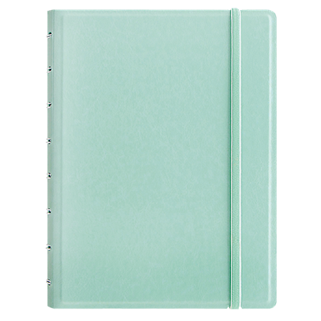 Skrivbok Filofax Notebook A5 grön pastell