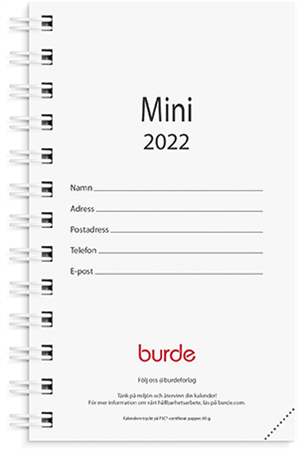 Kalender 2022 Mini refill