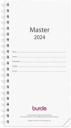 Kalender 2024 Planner kalendersats Master