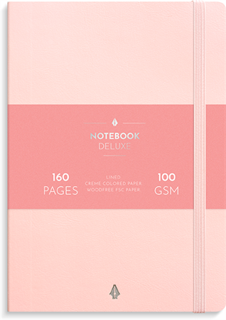 Notebook Deluxe A5 pink