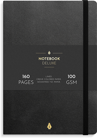 Notebook Deluxe A5 black