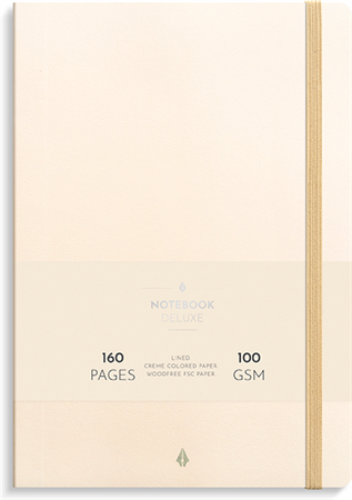 Notebook Deluxe B5 beige