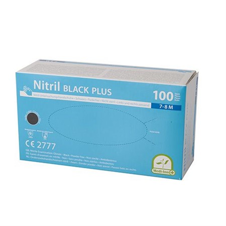 Nitrilhandskar puderfria M 100st/fp