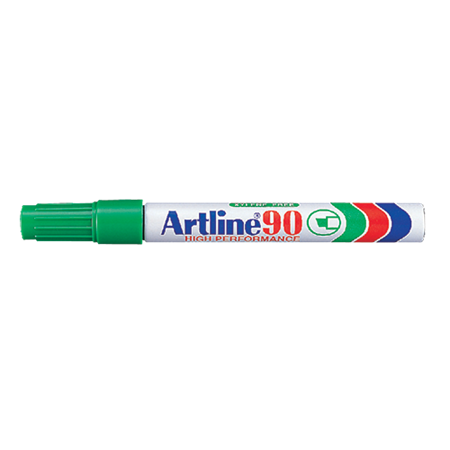 Märkpenna Artline 90 grön