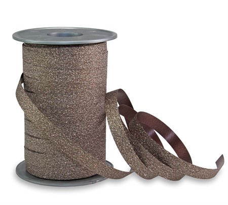 Presentband Glitter Nougat 10mm x 100m