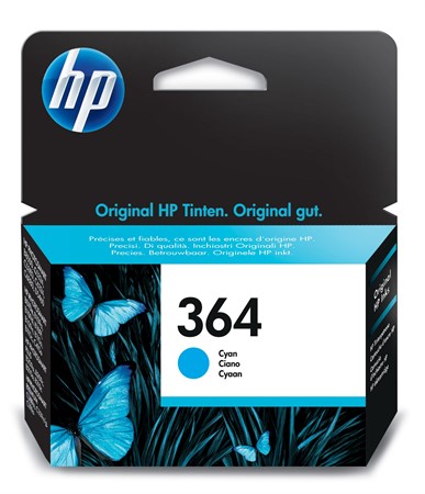 Bläckpatron HP Nr 364 cyan