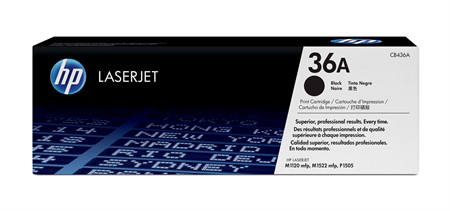 Toner HP 36A svart