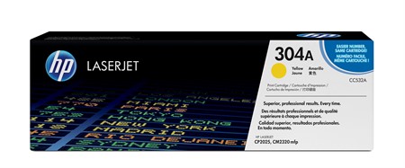 Toner HP CC532A gul