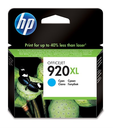 Bläckpatron HP Nr 920XL cyan