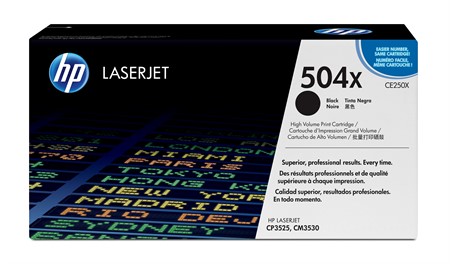 Toner HP CE250X svart högkapacitet