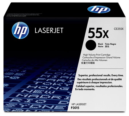 Toner HP 55X svart högkapacitet