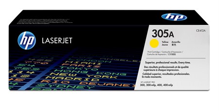 Toner HP 305A gul