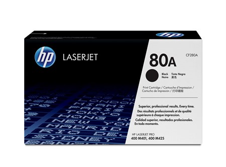 Toner HP 80A svart