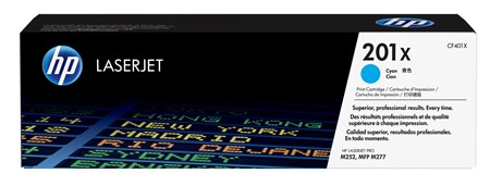 Toner HP 201X cyan
