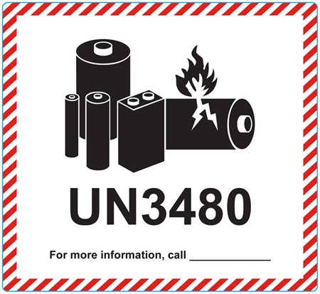 Farligt Gods-etikett 500 st