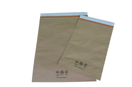 E-handelspåse kraftpapper 180x270+35mm