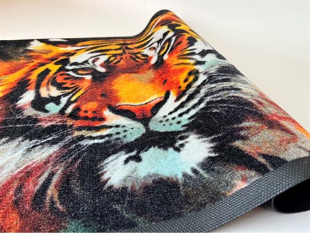 Entrémattor med profiltryck