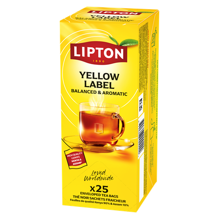 Te Lipton Yellow Label 25/fp
