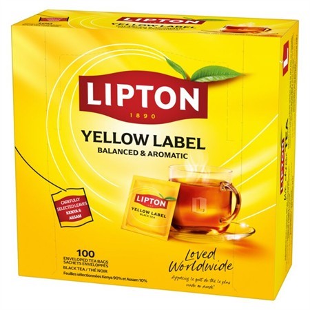 Te Lipton Yellow Label 100/fp