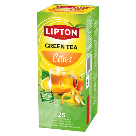 Te Lipton Green Tea Citrus 25/fp