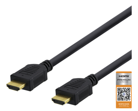 HDMI-kabel Deltaco 1 m