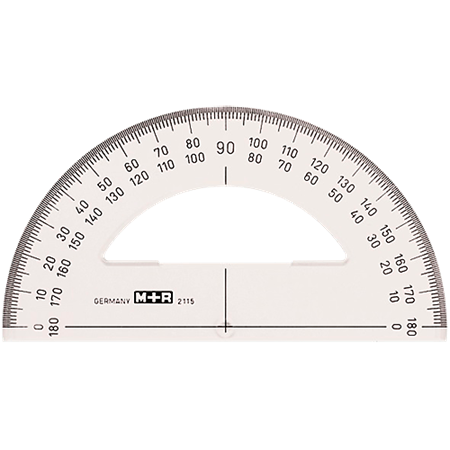 Gradskiva 180 grader 15 cm