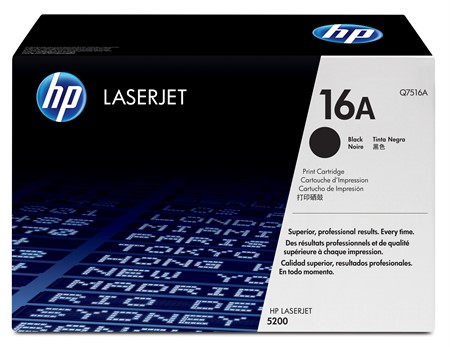Toner HP 16A svart