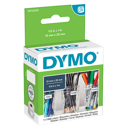 Universaletikett Dymo LabelWriter 24x12 mm