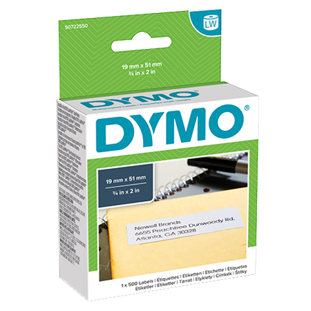Universaletikett Dymo LabelWriter 51x19 mm