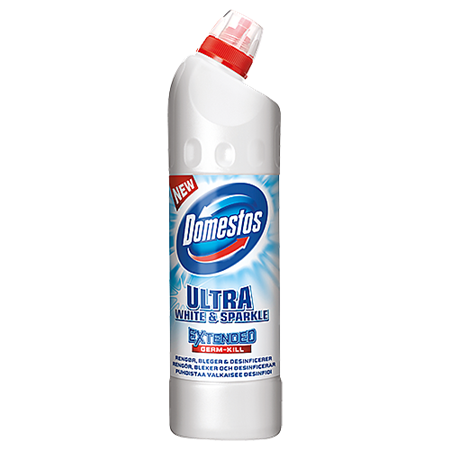 WC-rengöring Domestos ultra white 750 ml