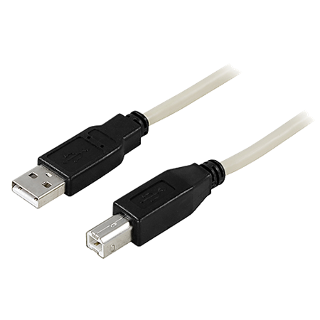 Kabel Deltaco USB 2 A-B 3 m